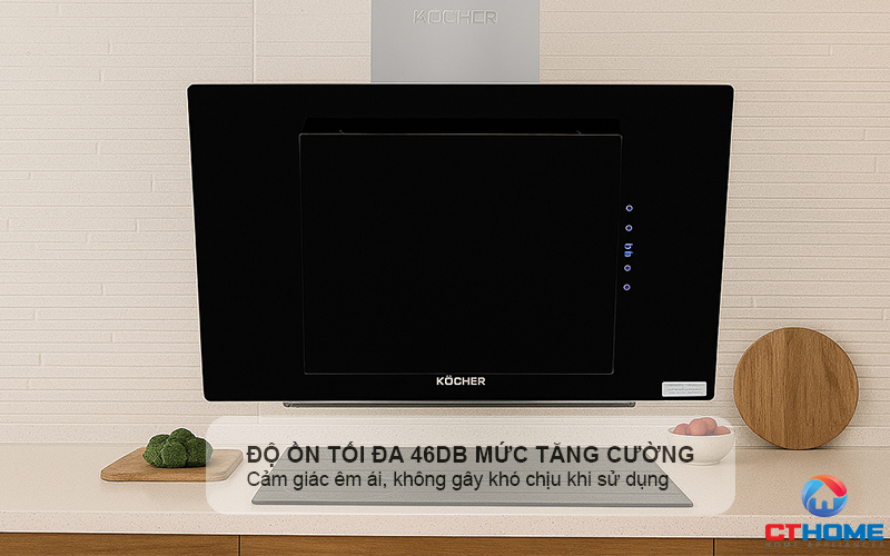 MÁY HÚT MÙI VÁT KÍNH KOCHER  K-2080V NGANG 700MM K2080V 8