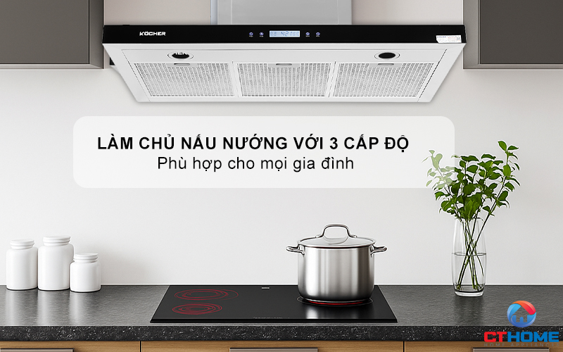 MÁY HÚT MÙI CHỮ T KOCHER K-225C NGANG 900MM K225C 6