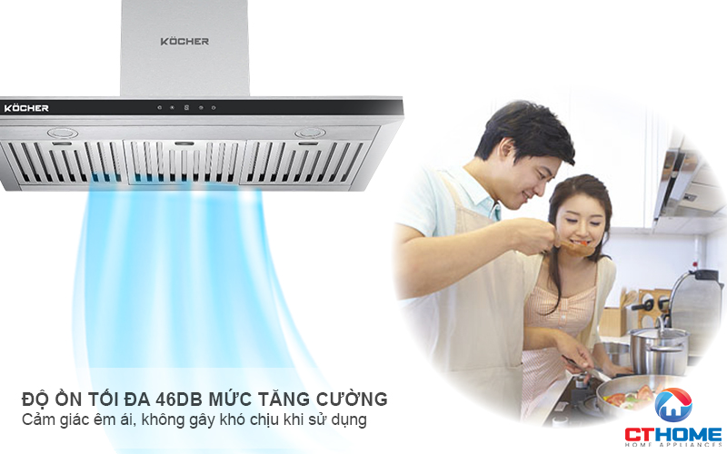 MÁY HÚT MÙI CHỮ T KOCHER K-225C PRO NGANG 900MM K225CPRO 8