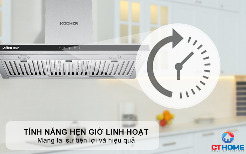 MÁY HÚT MÙI CHỮ T KOCHER K-225C PRO NGANG 900MM K225CPRO 3