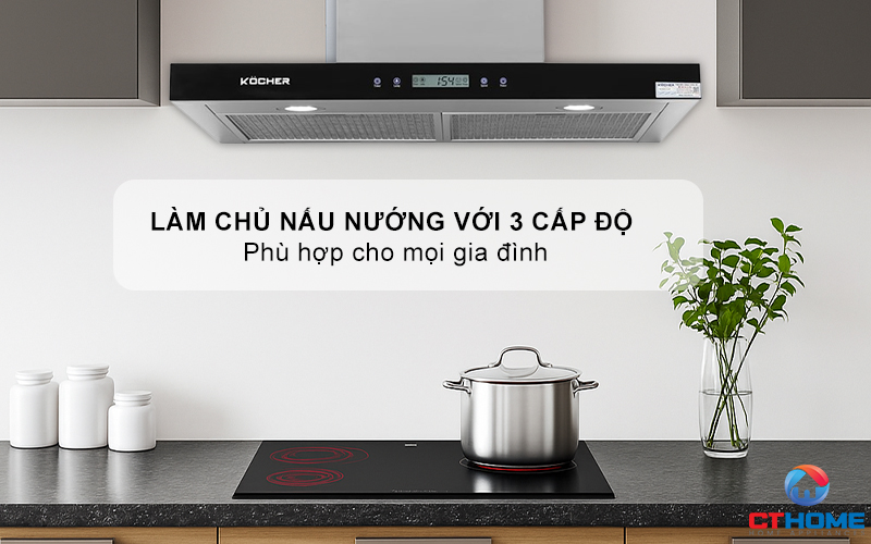 MÁY HÚT MÙI CHỮ T KOCHER  K-225C NGANG 700MM K225C 6