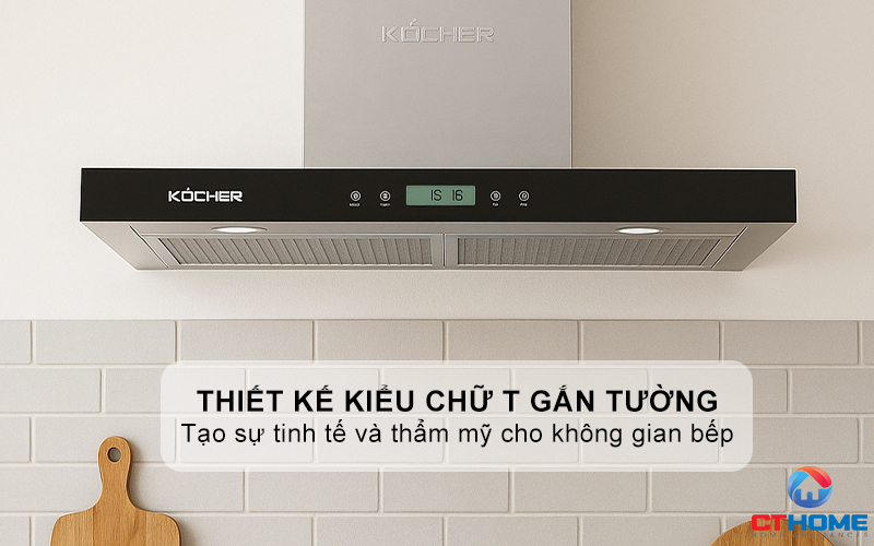 MÁY HÚT MÙI CHỮ T KOCHER  K-225C NGANG 700MM K225C 1