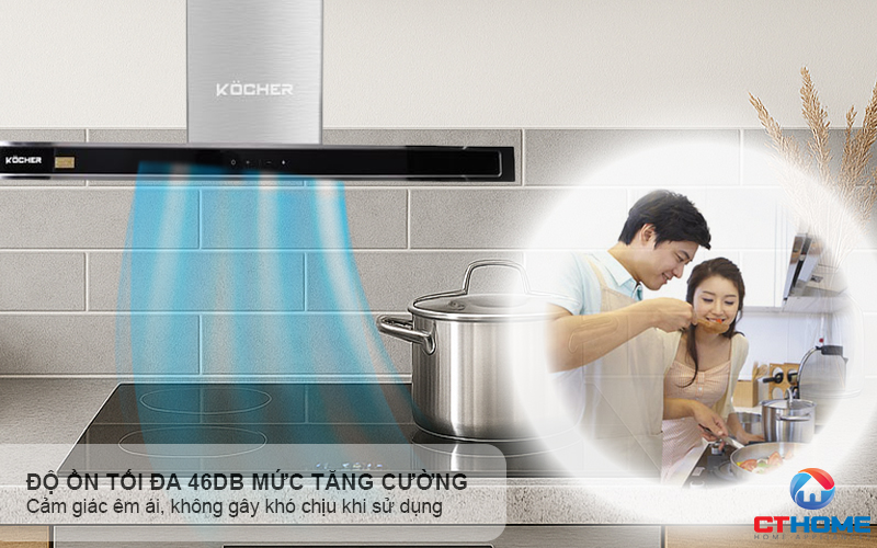 MÁY HÚT MÙI CHỮ T KOCHER K-225D NGANG 900MM K225D 8