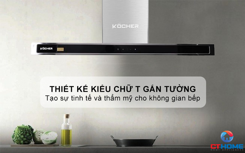 MÁY HÚT MÙI CHỮ T KOCHER K-225D NGANG 900MM K225D 1
