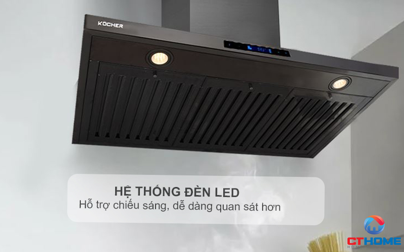 MÁY HÚT MÙI CHỮ T KOCHER K-225MI NGANG 900MM K225MI 5