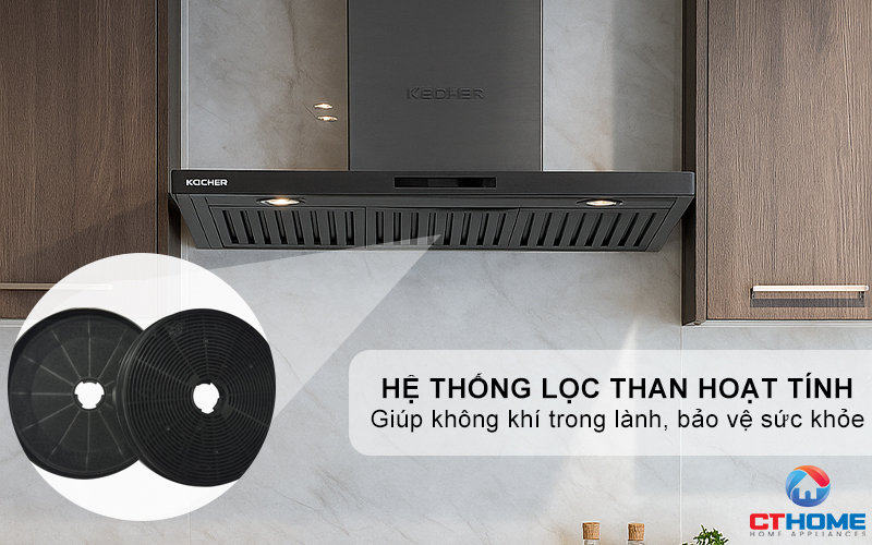 MÁY HÚT MÙI CHỮ T KOCHER K-225MI NGANG 900MM K225MI 7