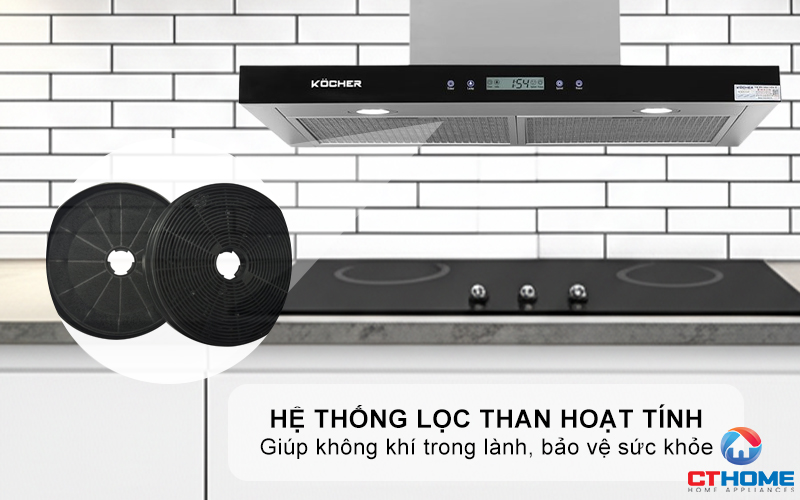 MÁY HÚT MÙI CHỮ T KOCHER K-225MI NGANG 700MM K225MI 7