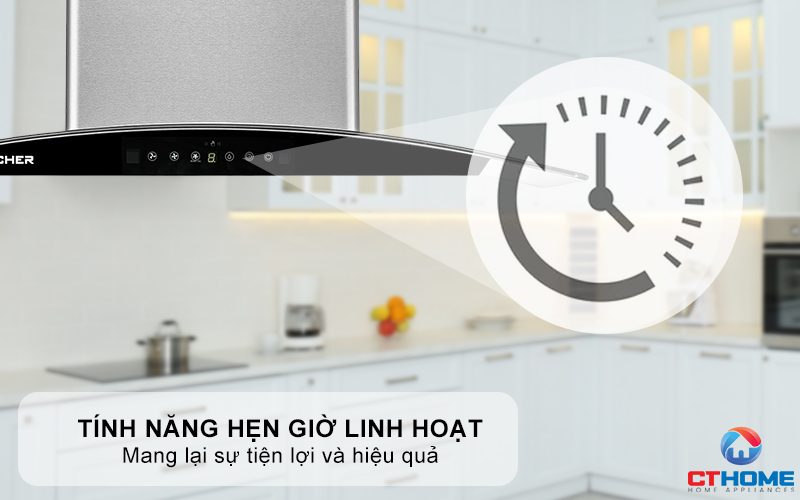 MÁY HÚT MÙI GẮN TƯỜNG KÍNH CONG KOCHER K-226I NGANG 70CM K226I 7