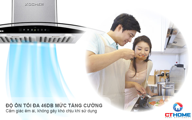 MÁY HÚT MÙI GẮN TƯỜNG KÍNH CONG KOCHER K-229I NGANG 70CM K229I 8