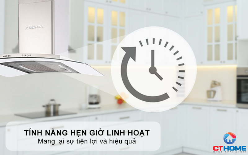 MÁY HÚT MÙI GẮN TƯỜNG KOCHER K-229S NGANG 90 CM K229S 6