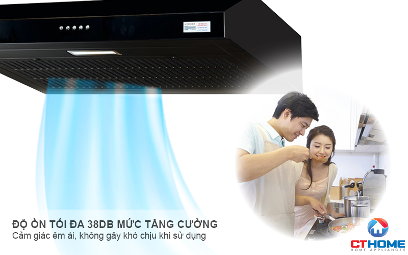 MÁY HÚT MÙI ÂM TỦ KIỂU DÁNG CỔ ĐIỂN KOCHER K-6070V NGANG 70CM K6070V 7