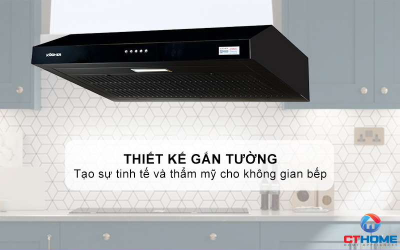 MÁY HÚT MÙI ÂM TỦ KIỂU DÁNG CỔ ĐIỂN KOCHER K-6070V NGANG 70CM K6070V 1