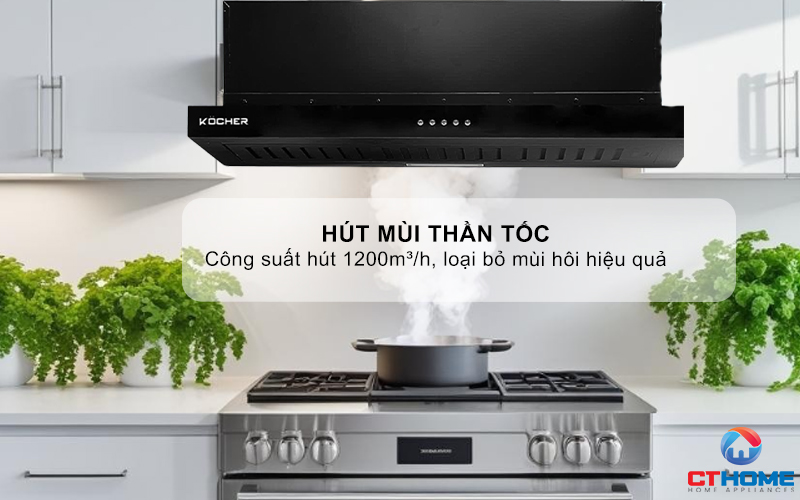 MÁY HÚT MÙI ÂM TỦ RÚT KÉO  KOCHER K-6270V NGANG 70CM K6270V 2