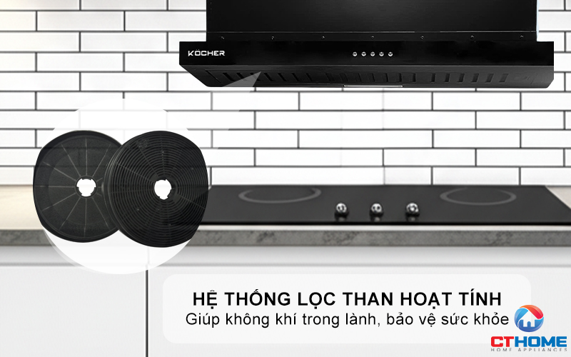 MÁY HÚT MÙI ÂM TỦ RÚT KÉO  KOCHER K-6270V NGANG 70CM K6270V 4