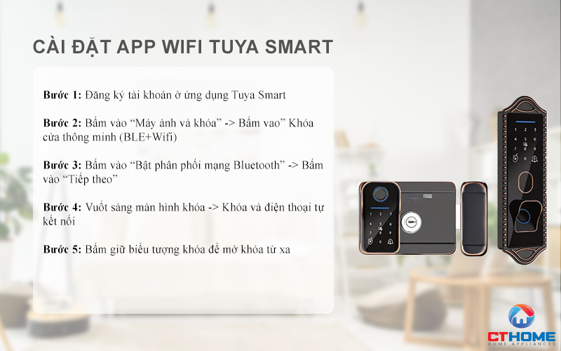 Cài đặt kết nối ứng dụng