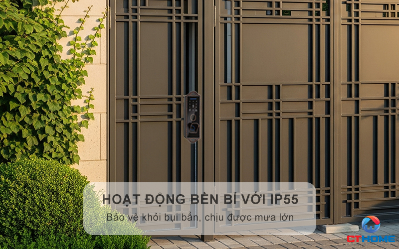 Hoạt động bền bỉ vượt nắng gió với IP55