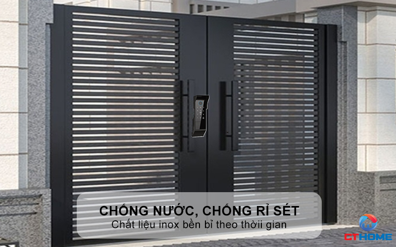 Chống nước, chống rỉ - Chất liệu inox bền bỉ