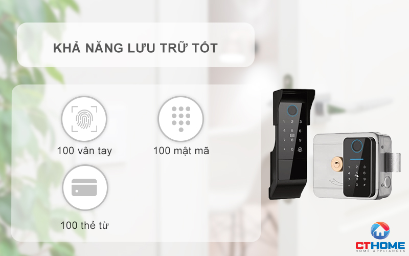 Lưu trữ thông tin lớn, quản lý người dùng dễ dàng