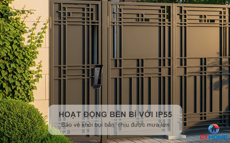 Hoạt động bền bỉ vượt nắng gió với IP55