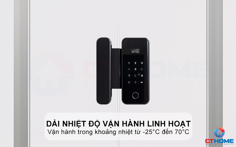 Dải nhiệt độ vận hành linh hoạt