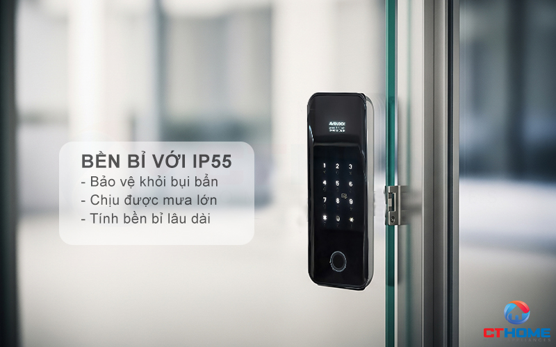Hoạt động bền bỉ vượt nắng gió với IP55