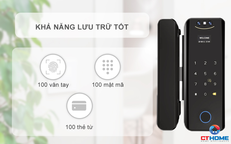 Lưu trữ thông tin lớn, quản lý người dùng dễ dàng