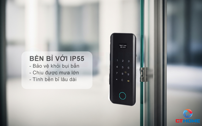 Hoạt động bền bỉ vượt nắng gió với IP55