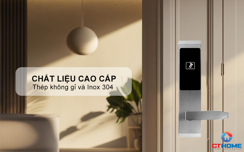 Chất liệu thép không gỉ và Inox 304 cao cấp