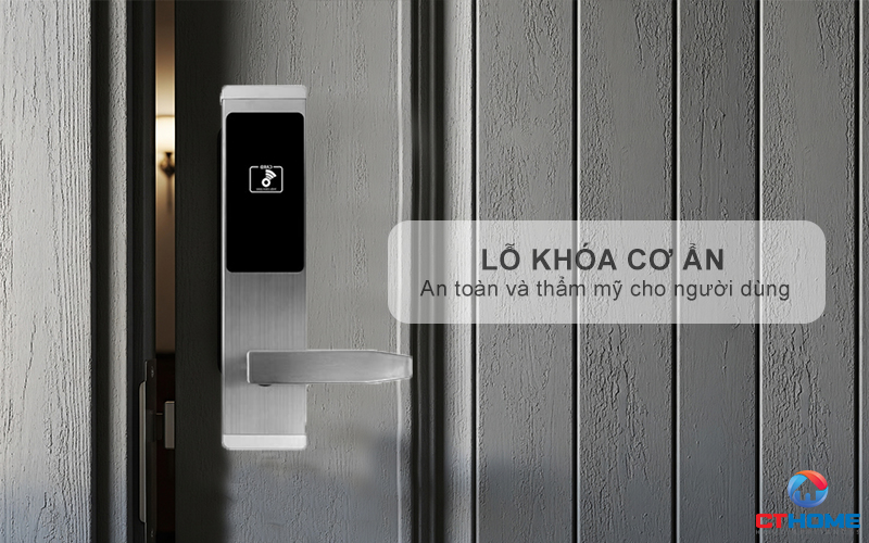 Lỗ khóa cơ ẩn - An toàn và thẩm mỹ