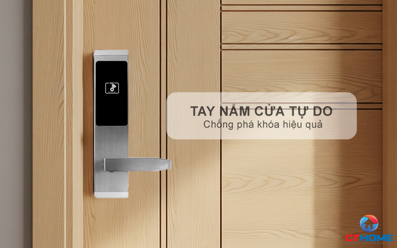 Tay nắm tự do - Chống phá khóa hiệu quả
