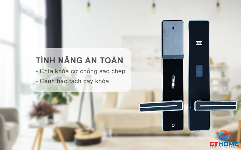 Tính năng an toàn thông minh, thông báo dễ dàng quản lý