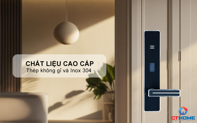 Chất liệu thép không gỉ và Inox 304 cao cấp