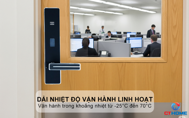 Dải nhiệt độ vận hành linh hoạt