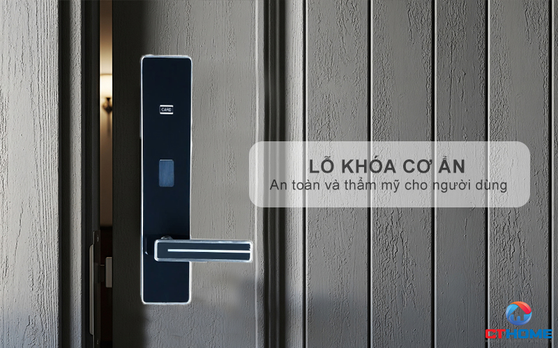 Lỗ khóa cơ ẩn - An toàn và thẩm mỹ