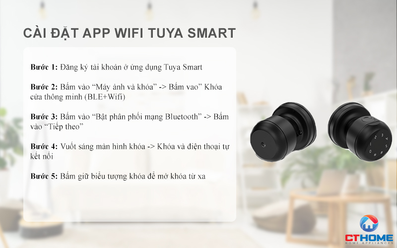 Cài đặt kết nối ứng dụng