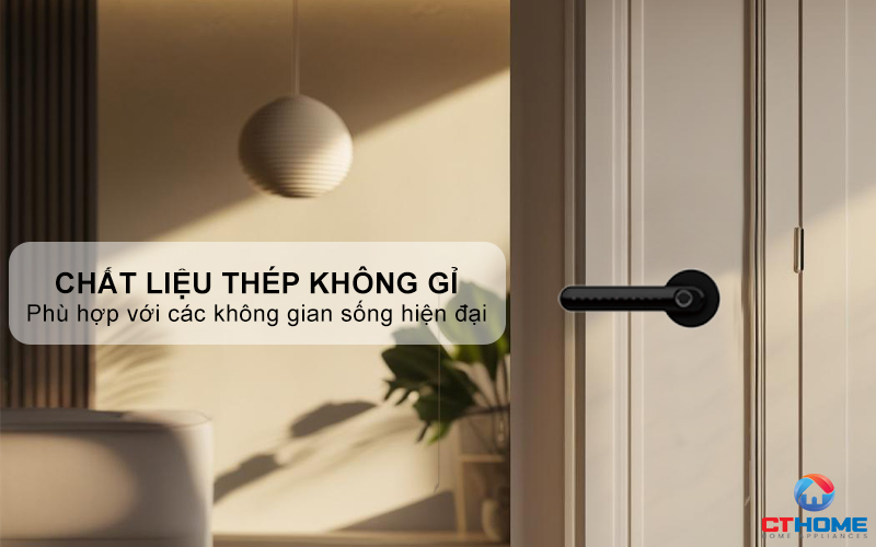 Chất liệu thép không gỉ cao cấp