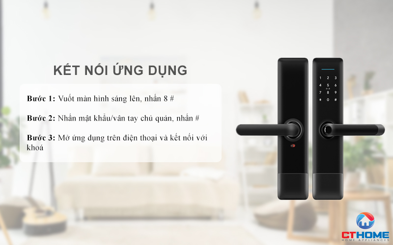 Cài đặt kết nối ứng dụng