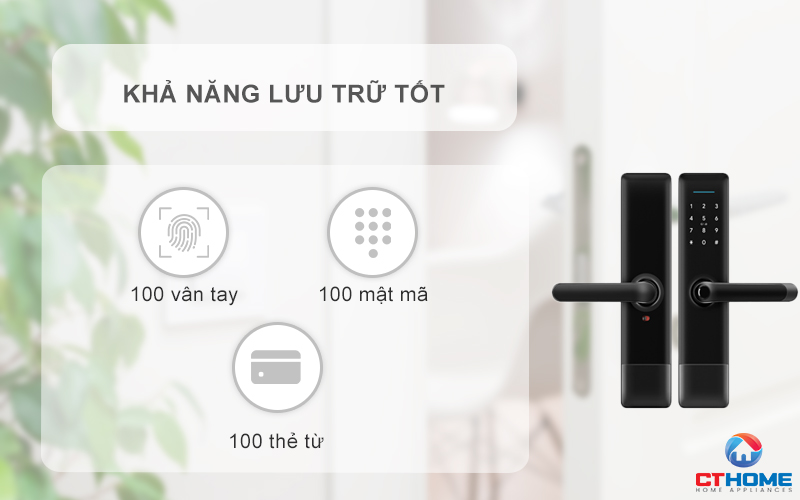 Lưu trữ thông tin lớn, quản lý người dùng dễ dàng