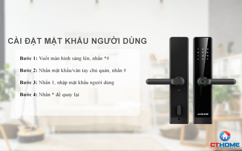 Reset khóa về mặc định