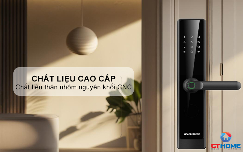 Chất liệu thép không gỉ cao cấp