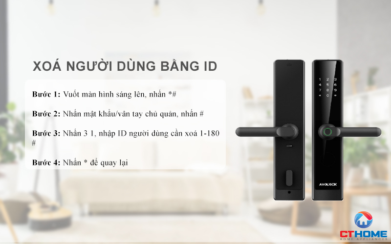 Xóa người dùng bằng ID