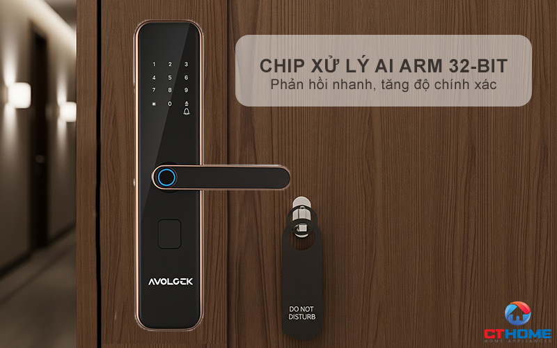 Trang bị chip xử lý AI ARM 32-bit