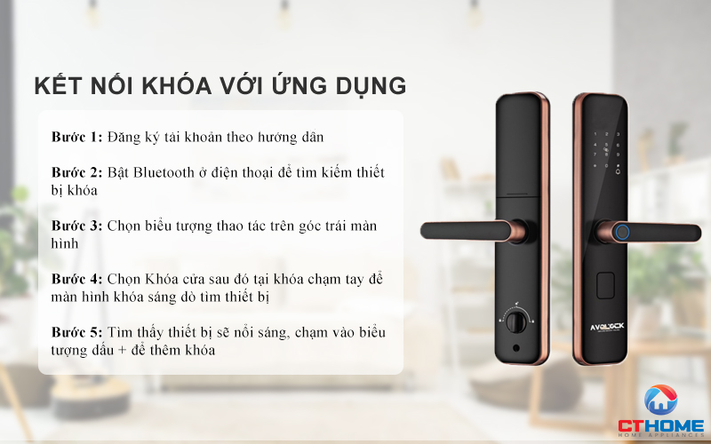 Cài đặt app TTLock
