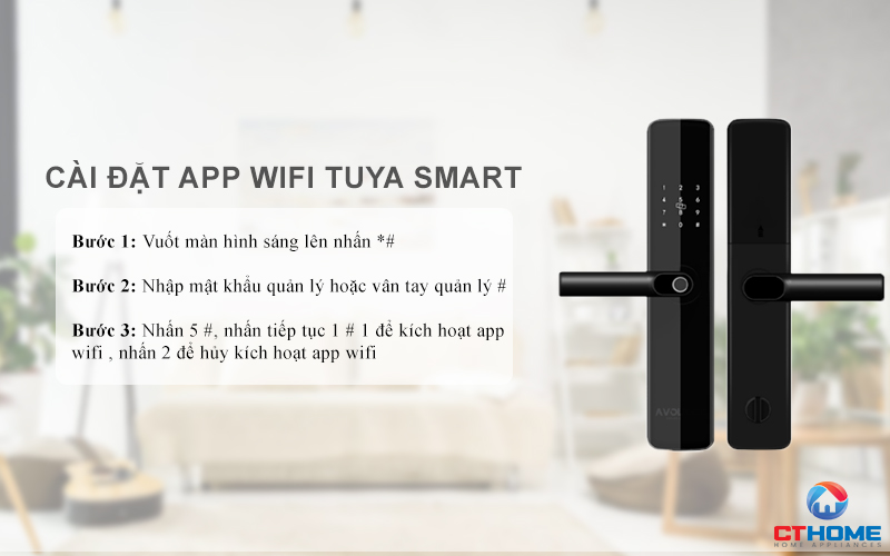 Cài đặt app Wifi Tuya Smart
