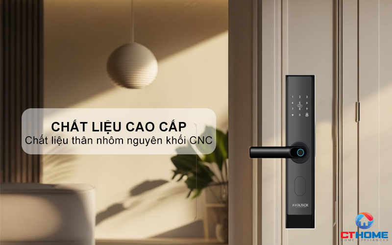 Chất liệu thép không gỉ cao cấp