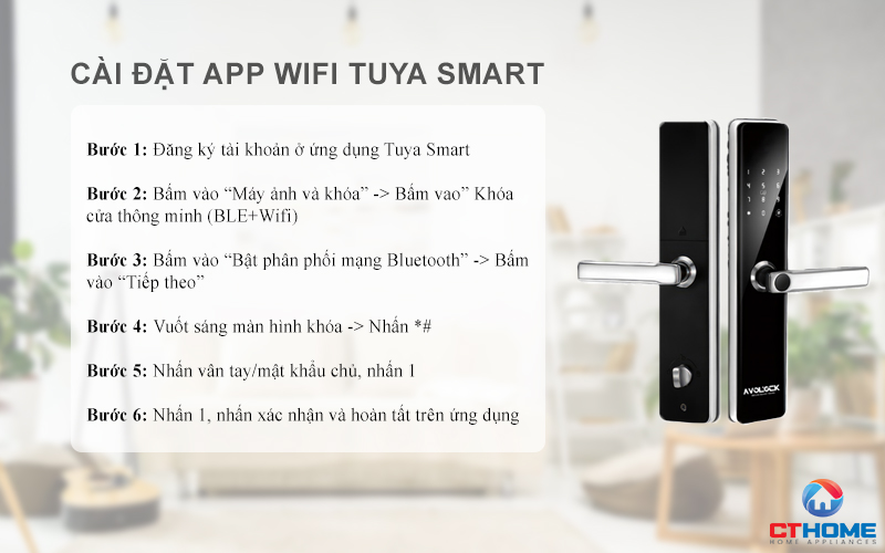 Cài đặt kết nối ứng dụng