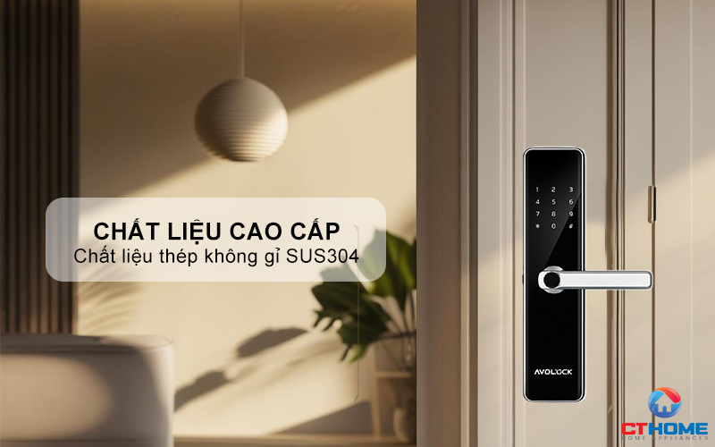 Chất liệu thép không gỉ cao cấp