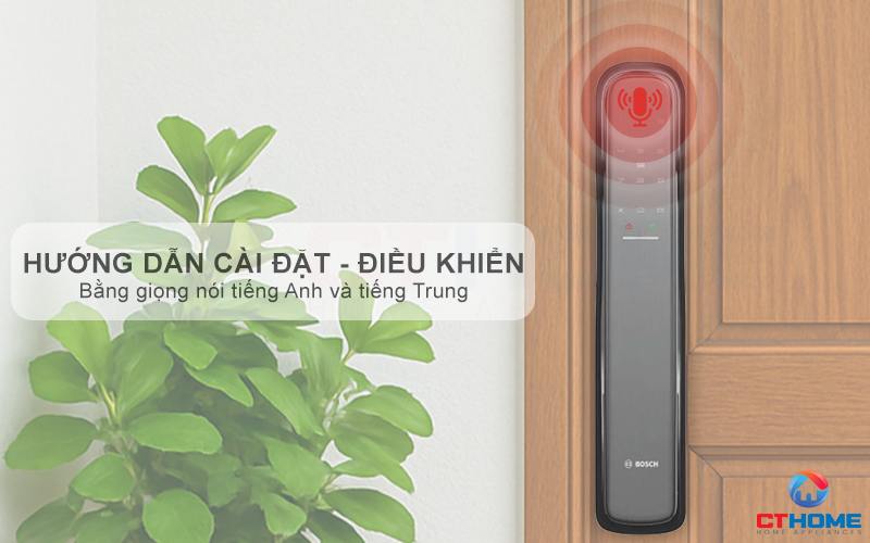 KHÓA ĐIỆN TỬ BOSCH EL800X IDEAL SMART LOCK MÀU XÁM KẾT NỐI ĐIỆN THOẠI 14