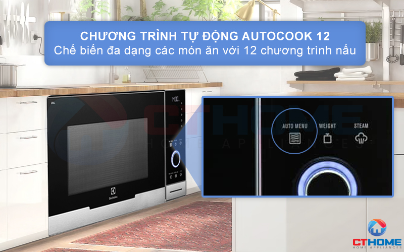 Đa dạng chế biến món ăn với AutoCook 12