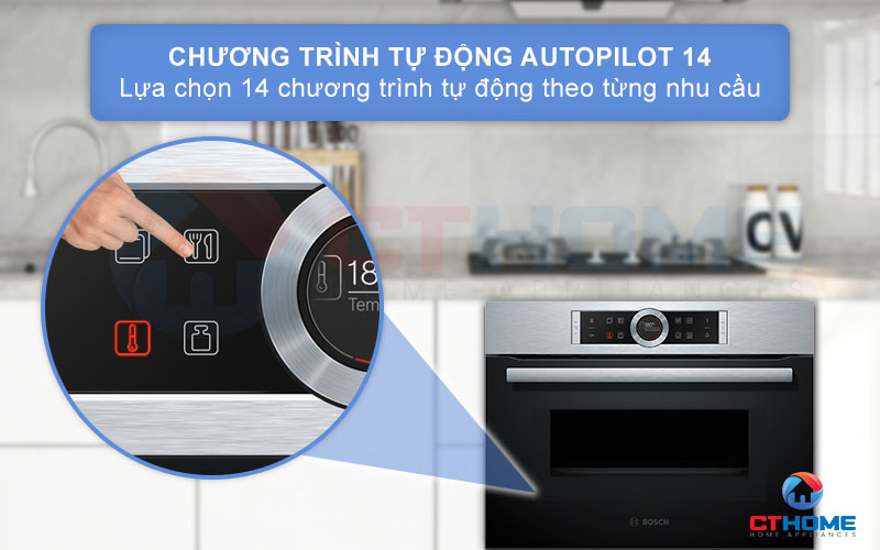 Tùy chỉnh 14 chương trình tự động nướng khác nhau với AutoPilot 14